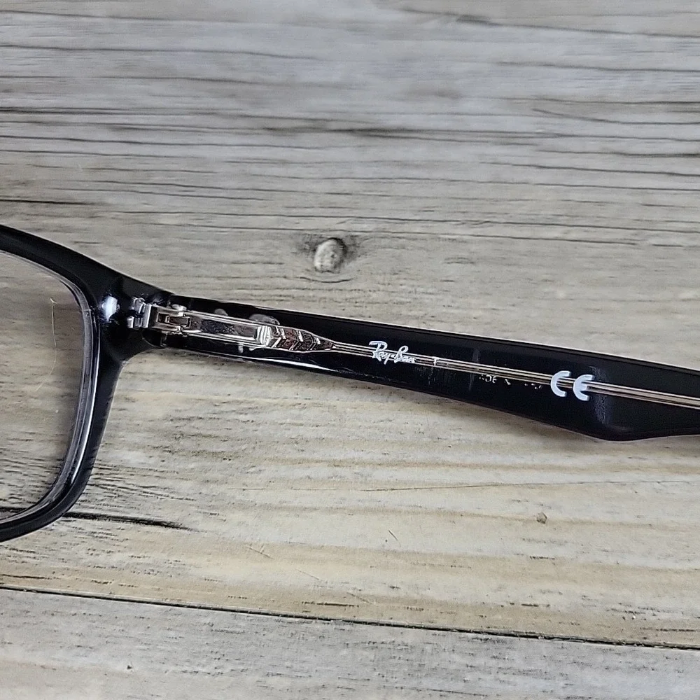 Ray-Ban RB1531 3529 Kids Eyeglasses Frames Black Clear‎ Full Rim 48-16-130